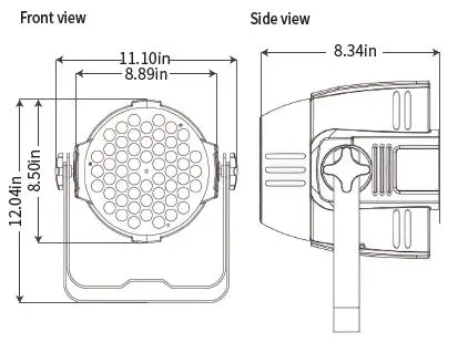 BETOPPER LPC007-H-LED-Par-Stage-Light-Dmx-Light-FIG-1