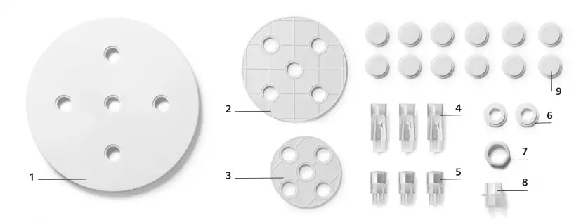 Lakeland Tier Sphere Cake Frame Kit