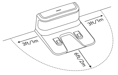 TCL RV1014B Sweeva 1000 Robot Vacuum Cleaner - Charging base 3