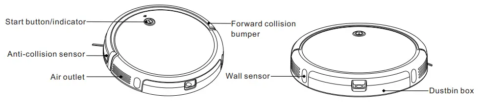 TCL RV1014B Sweeva 1000 Robot Vacuum Cleaner - Robot Vacuum