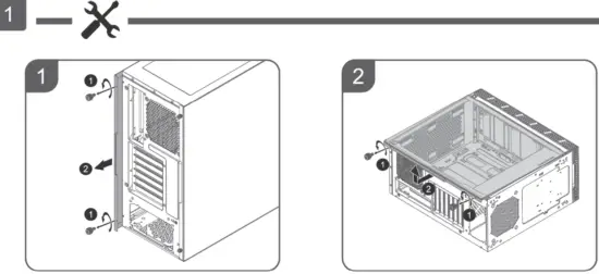 COOLER MASTER MasterBox MB600L ATX PC Case without ODD - FIG 3