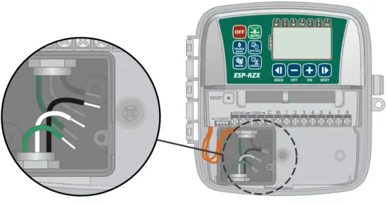 RAIN BIRD ESP RZX 6 Station Outdoor Controller - fig31