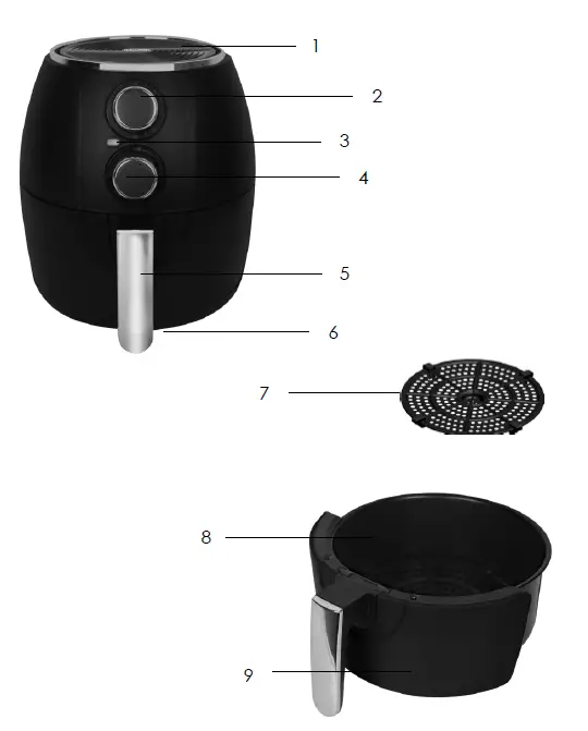 Kalorik-FT46688BK-SMART-FRYER-1