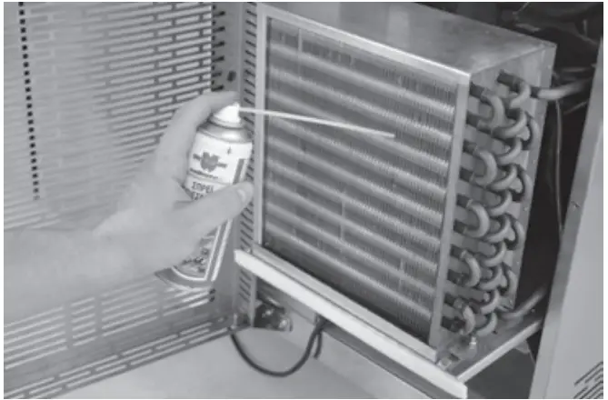 CLEANING OF CONDENSER