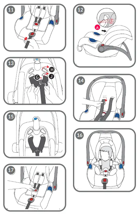 lionelo Astrid Baby carrier - overview 5