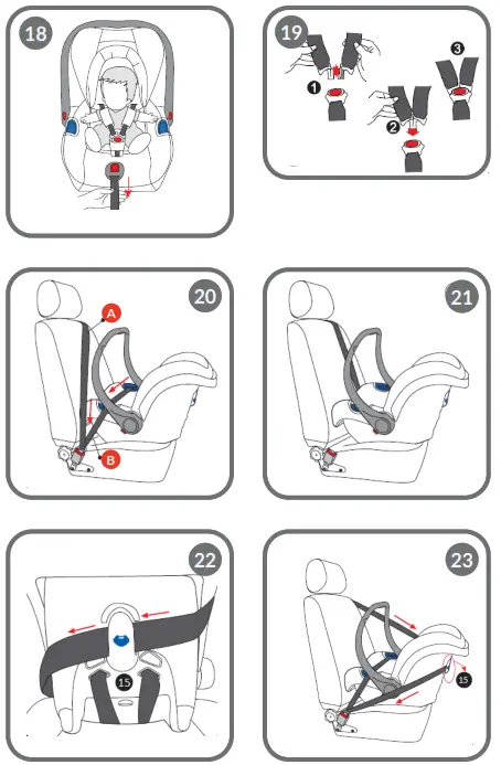 lionelo Astrid Baby carrier - overview 6