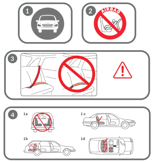 lionelo Astrid Baby carrier - overview