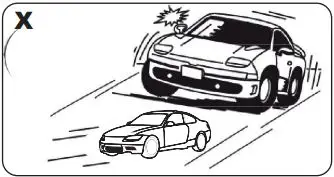 JAMARA Porsche GT3 RS 24GHz black and white Instructions - Never drive on roads or areas used