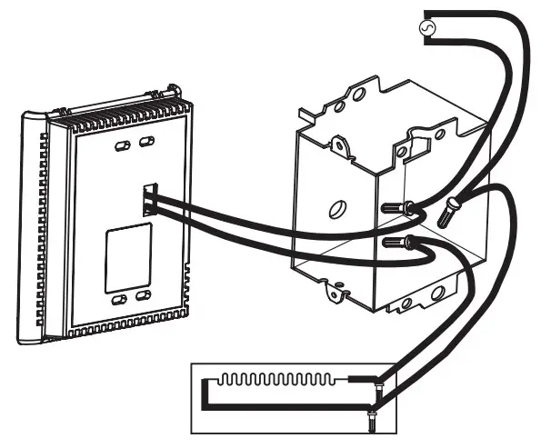 stelpro STE403NP SINGLE PROGRAMMING ELECTRONIC THERMOSTAT - figure 2