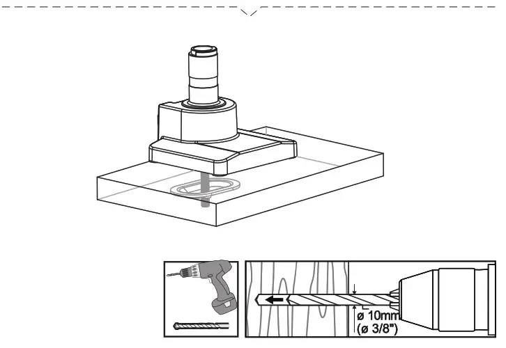 Neomounts NM D775DXSILVER Monitor Desk Mount - Gromment 2