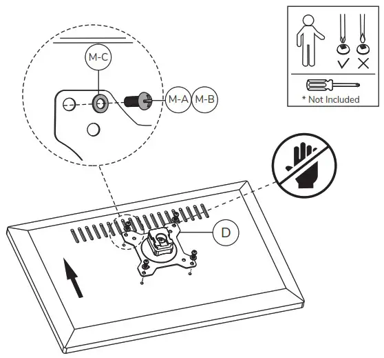 Neomounts NM D775DXSILVER Monitor Desk Mount - Gromment 9