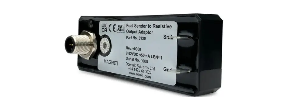 Oceanic Systems 3130 Nmea 2000 Fuel Sender To Resistive Output Adaptor Instruction Manual