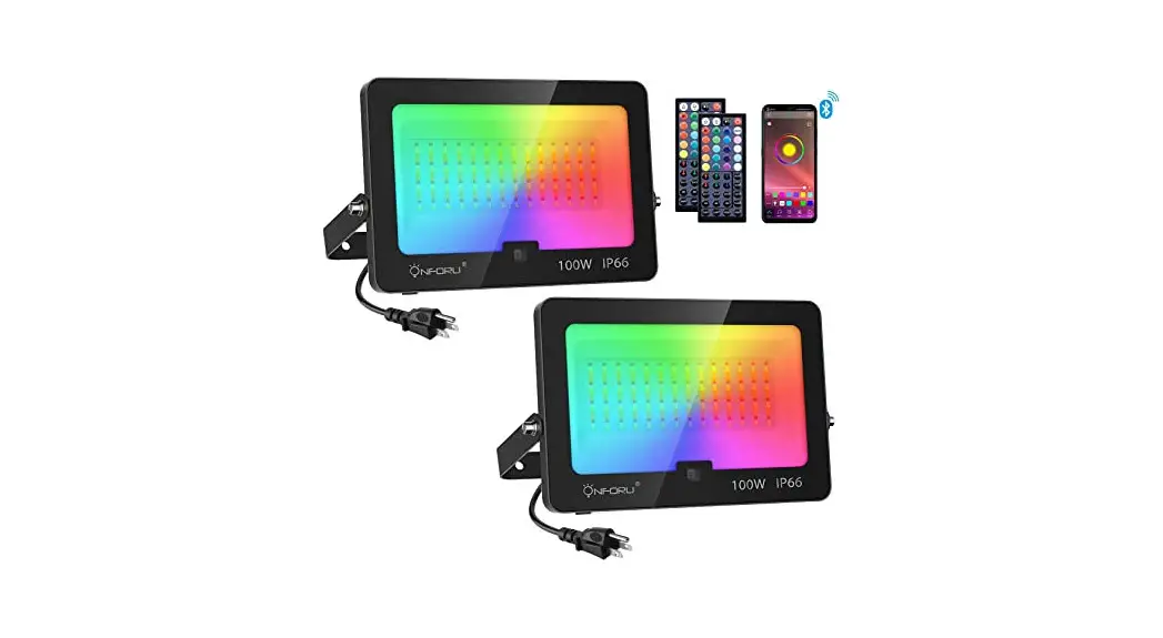 Onforu D100bl Led Rgb Flood Light User Manual