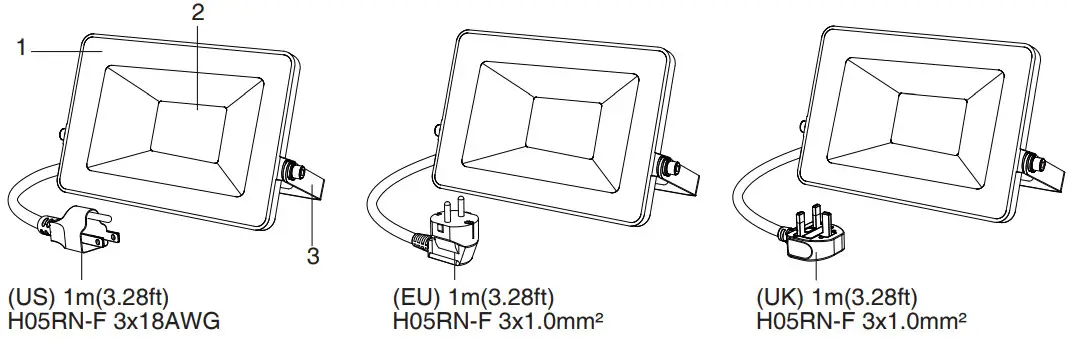 ONFORU D100BL LED RGB Flood Light - figure 10
