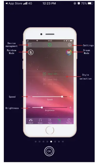 ONFORU D100BL LED RGB Flood Light - figure 6