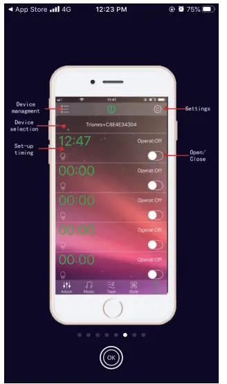 ONFORU D100BL LED RGB Flood Light - figure 7