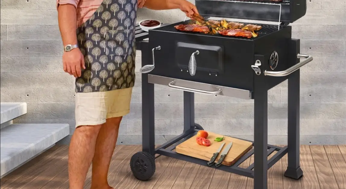 Burns And Barkles 019247 Barbecue Trolly Instruction Manual