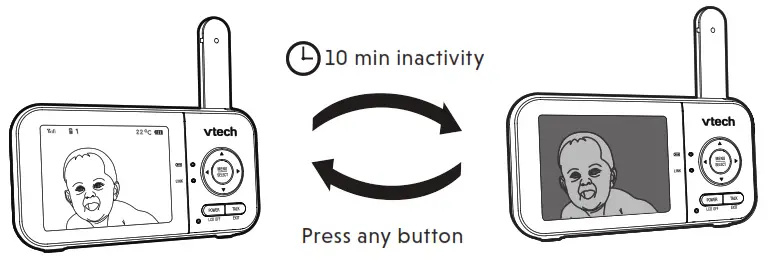 vtech VM923 Pan and Tilt Video Baby Monitor - fig 1