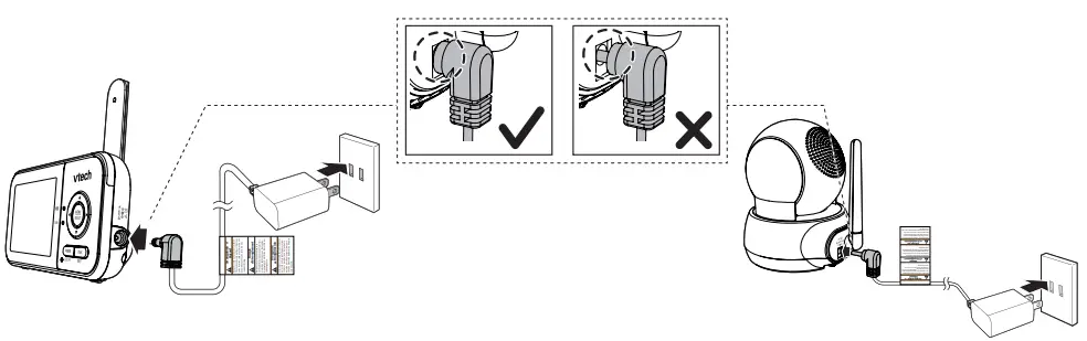 vtech VM923 Pan and Tilt Video Baby Monitor - fig 1