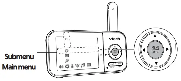 vtech VM923 Pan and Tilt Video Baby Monitor - fig 12
