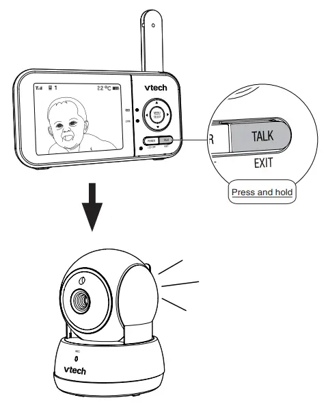 vtech VM923 Pan and Tilt Video Baby Monitor - fig 13