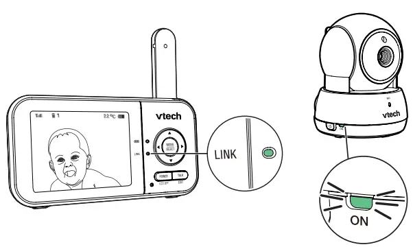 vtech VM923 Pan and Tilt Video Baby Monitor - fig 5