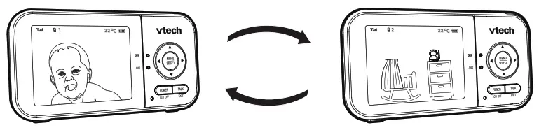vtech VM923 Pan and Tilt Video Baby Monitor - fig 6