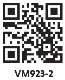 vtech VM923 Pan and Tilt Video Baby Monitor - qr code 1