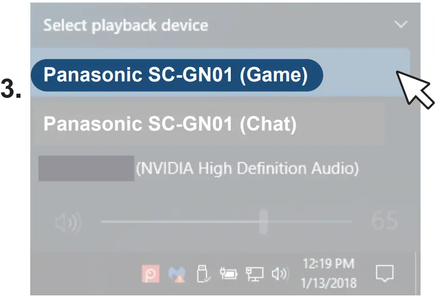 Panasonic SC-GN01 Wearable Gaming Speaker - fig7