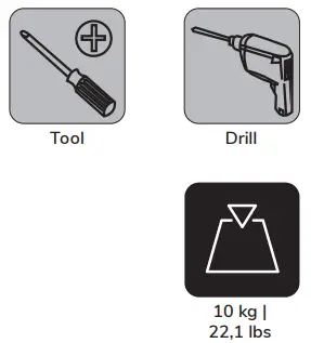 Neomounts IPAD2N-UN20BLACK Tablet PC Mount Compatible - fig1