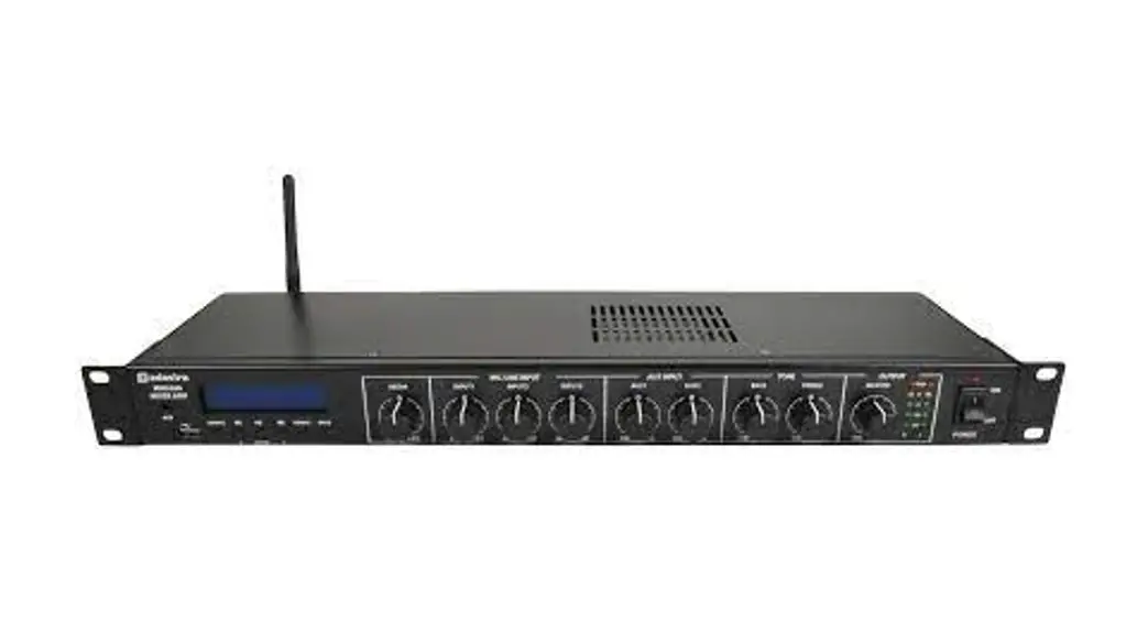 Adastra Mm3260 1u Rackmount Mixer Amplifier With Bluetooth Usb And Fm Tuner User Manual