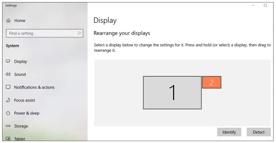Setting the Display Area