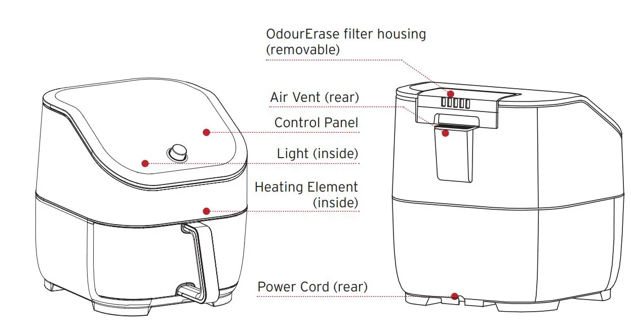Instant AFB6112SS Vortex Plus 5.7L Air Fryer-3