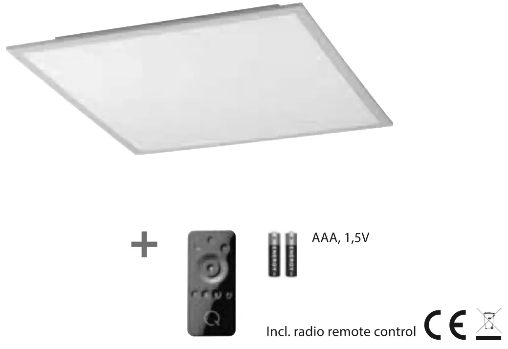 Paul Neuhaus 8086 Q Flag Ceiling Light - Fig 1