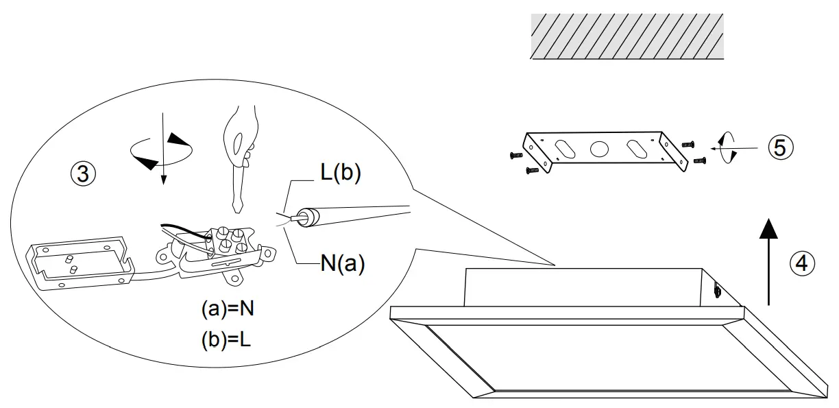 Paul Neuhaus 8086 Q Flag Ceiling Light - Fig 3
