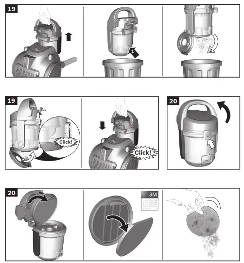 BOSCH BGS05 Bagless Vacuum Cleaner - fig 2