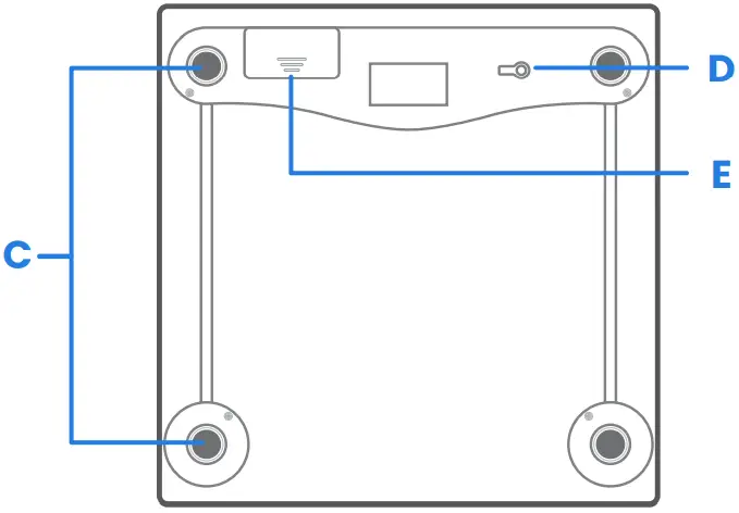 Elekcity EB4074C Digital Body Weight Scale 03
