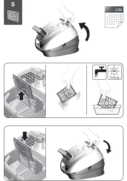 BOSCH-BGLS48,-BGBS48-Vacuum-Cleaner +-Turbo-Brush-FIG6