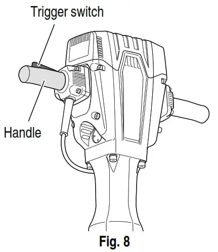 HiKOKI H 90SG Demolition Hammer - HOW TO USE THE DEMOLITION HAMMER 1
