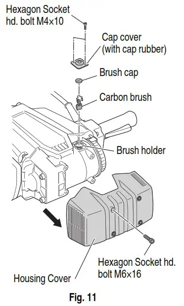 HiKOKI H 90SG Demolition Hammer - MAINTENANCE AND INSPECTION 2