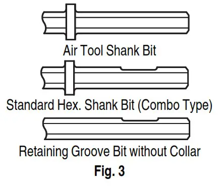 HiKOKI H 90SG Demolition Hammer - NAME OF PARTS 2