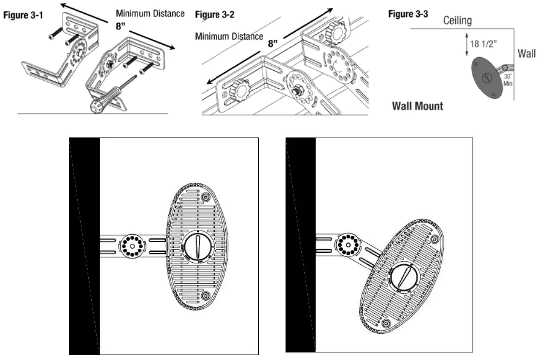 ARDESTRP IH Series Infrared Heater - Wall mounted