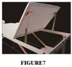 UNBRANDED CX826AB-PK 2-Section Pink Wooden PU Leather Adjustable Folding Massage Table Spa Bed Instruction Manual - Fig 7