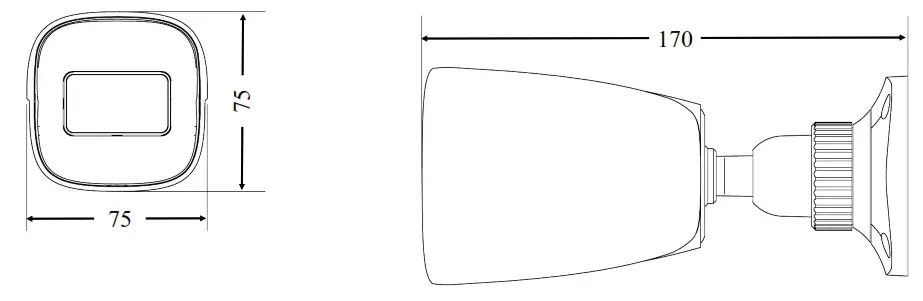 NOVUS NVIP 2H 6601 II Bullet IP Starlight Camera- Camera