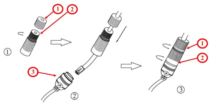 NOVUS NVIP 2H 6601 II Bullet IP Starlight Camera- connector