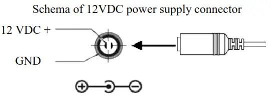 NOVUS NVIP 2H 6601 II Bullet IP Starlight Camera- power
