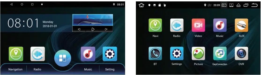 PYLE PLINTBL10 10 1 Inch Double DIN Car Stereo Receiver with Wireless BT - Fig 2