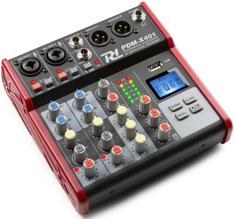 Power Dynamics PDM X Series Music Mixer-