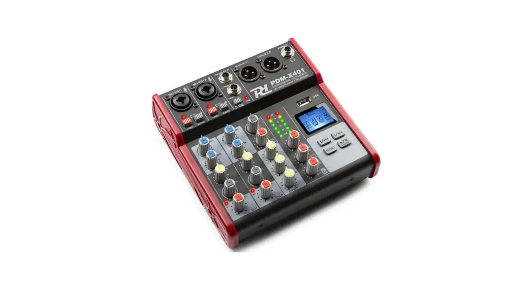 Power Dynamics Pdm-x Series Music Mixer Instruction Manual