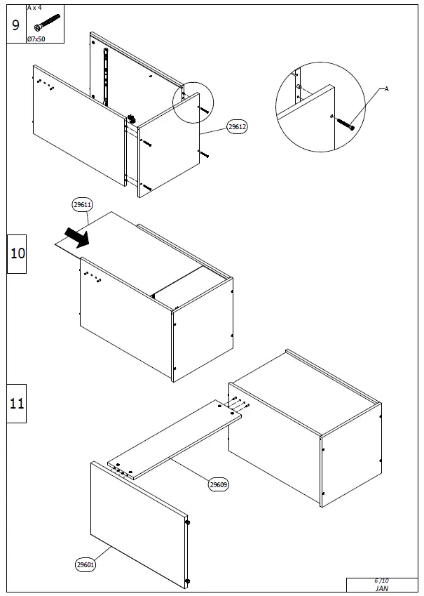 OTTO UP 00791 Computer Table 08